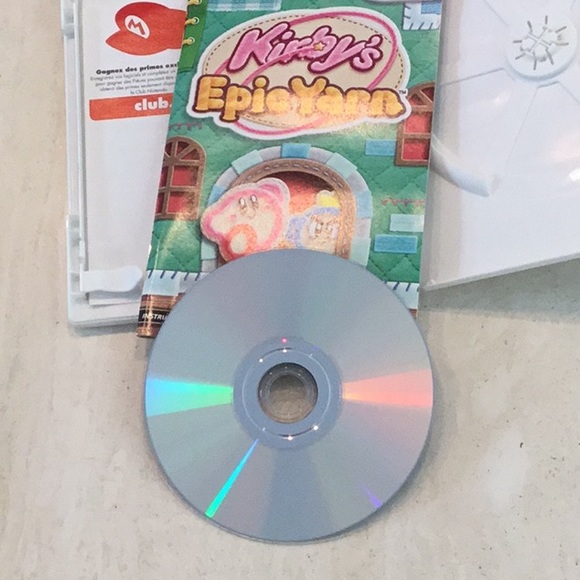 Kirby’s Epic Yarn Nintendo Wii Game Complete - Picture 7 of 9